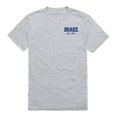 thumbnail image 1 of W Republic 528-292-HGY-04 Drake University Practice T-Shirt, Heather Grey - Extra Large, 1 of 1