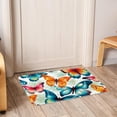 thumbnail image 6 of Butterfly Polyester Outdoor Carpet Office Mat Chair Mat Non-Slip Machine Washable, 6 of 6