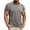 Gray, variant on Umfun Men Contrast Stitch Short Sleeve Crew Neck T-Shirt Slim Fit Casual Wear for Sports and Daily Casual