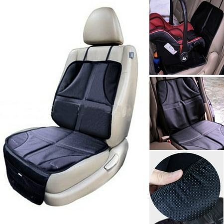 Car Seat Cover Cushion Waterproof Warm Massage Baby Seat Infant Child Chair Pad Mat Protector Safety Security Universal Vehicle Auto SUV Van Caravan MATCC Black