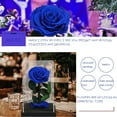 thumbnail image 4 of Rosa real preservada en caja de acrílico | Regalo de flor eterna para San Valentín | Recuerdo duradero para mujer, novia, esposa o mamá, 4 of 6