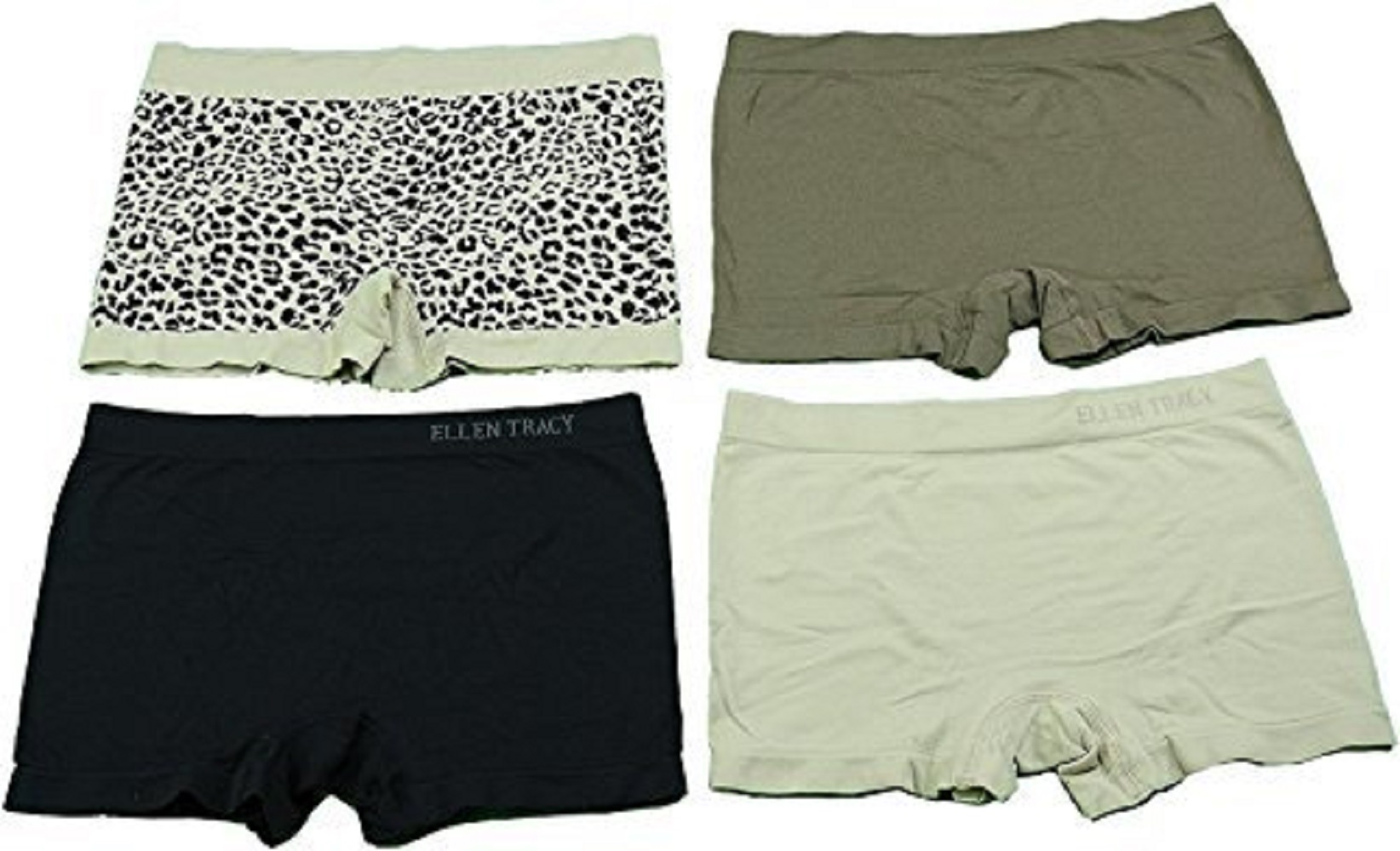 Boyshort Panties, Leopard/Beige/Brown 