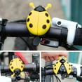 thumbnail image 6 of HOMEMAXS Cute Ladybug Bike Bell for Handlebar with Clear Sound Horn Alarm Made of Plastic and Aluminum Yellow 2pcs, 6 of 8