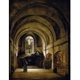 thumbnail image 2 of Bouton, Charles-Marie 20x24 White Modern Wood Framed Museum Art Print Titled - Chapelle Du Calvaire, 2 of 4