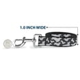 thumbnail image 5 of Buckle-Down Pet Leash, Dog Leash, Corgi Silhouette Poses Grays, 6 Feet Long 1.0 Inch Wide, 5 of 6