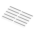 thumbnail image 1 of Unique Bargains Pack of 10 DIP Pin Header Single Row 40P 20mm Length Copper Plated, 1 of 4