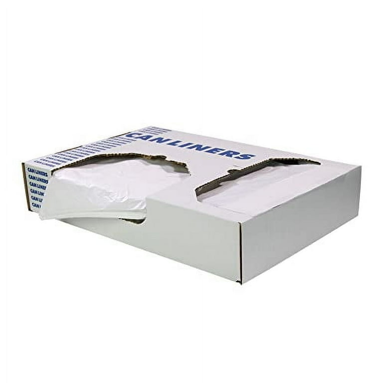 Linear Low-Density Can Liners, 60 gal, 1 mil, 38 Linear Low-Density Can Liners, 60 gal, 1 mil, 38