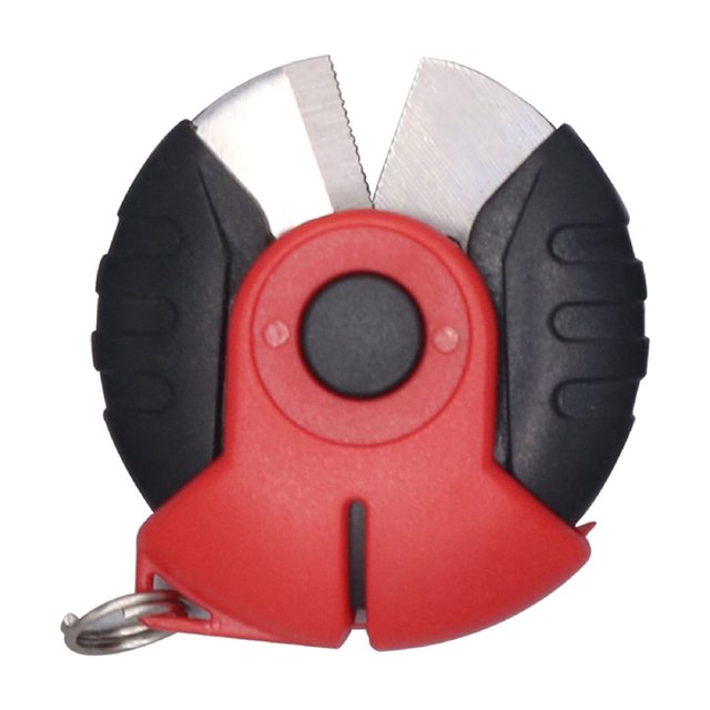 Visland Outdoor Fishing Line Scissor Portable Lightweight Sharp Stainless Steel Blade Round PE Line Cutter Cutting Tools Fishing Accessories