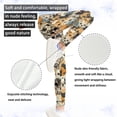 thumbnail image 5 of COEQINE Glasses Cat Dog Girls's Sport Legging Casual Buttery Soft Athletic Pants Stretchy High Waist Pants for 6-7 Years Kids Girls, 5 of 7
