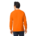 thumbnail image 3 of Gildan DryBlend Men’s Safety Long Sleeve T-Shirt, High-Visibility Workwear, Safety Orange, L, 3 of 5