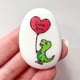 thumbnail image 2 of Amuleto de la Suerte JanHm Piedra de Elefante Love You, 2 of 3