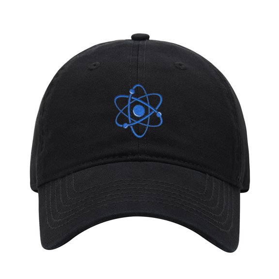Baseball Cap Embroidered Hat for Atom Science Men's Adjustable Cotton Unisex Embroidery Baseball Caps