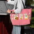 thumbnail image 7 of Sigee Cute Cat Print Extra Large Waterproof Beach Travel Bag with Zipper - Durable and Versatile for Vacation, Gym, and Daily Use, 7 of 7