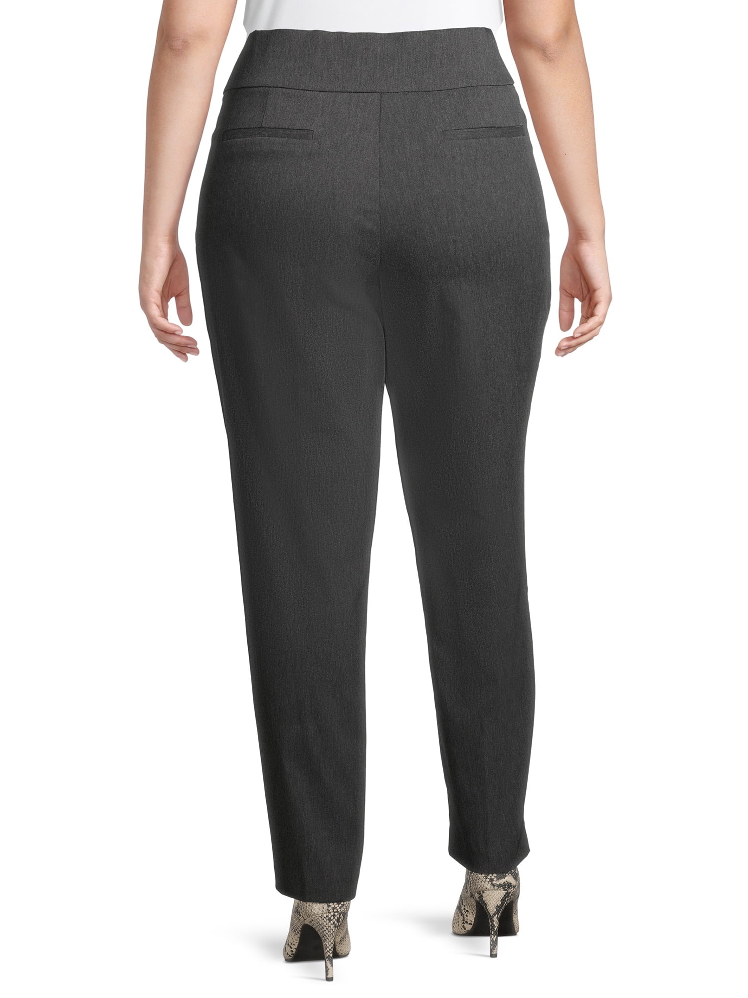 womens plus size navy dress pants