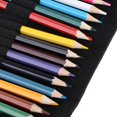 thumbnail image 3 of 1 Juego de estuche para lápices, lienzo enrollable, pintura, lápiz, envoltura, papelería, bolsa S perfke Roll Up Pencil Holder, 3 of 9