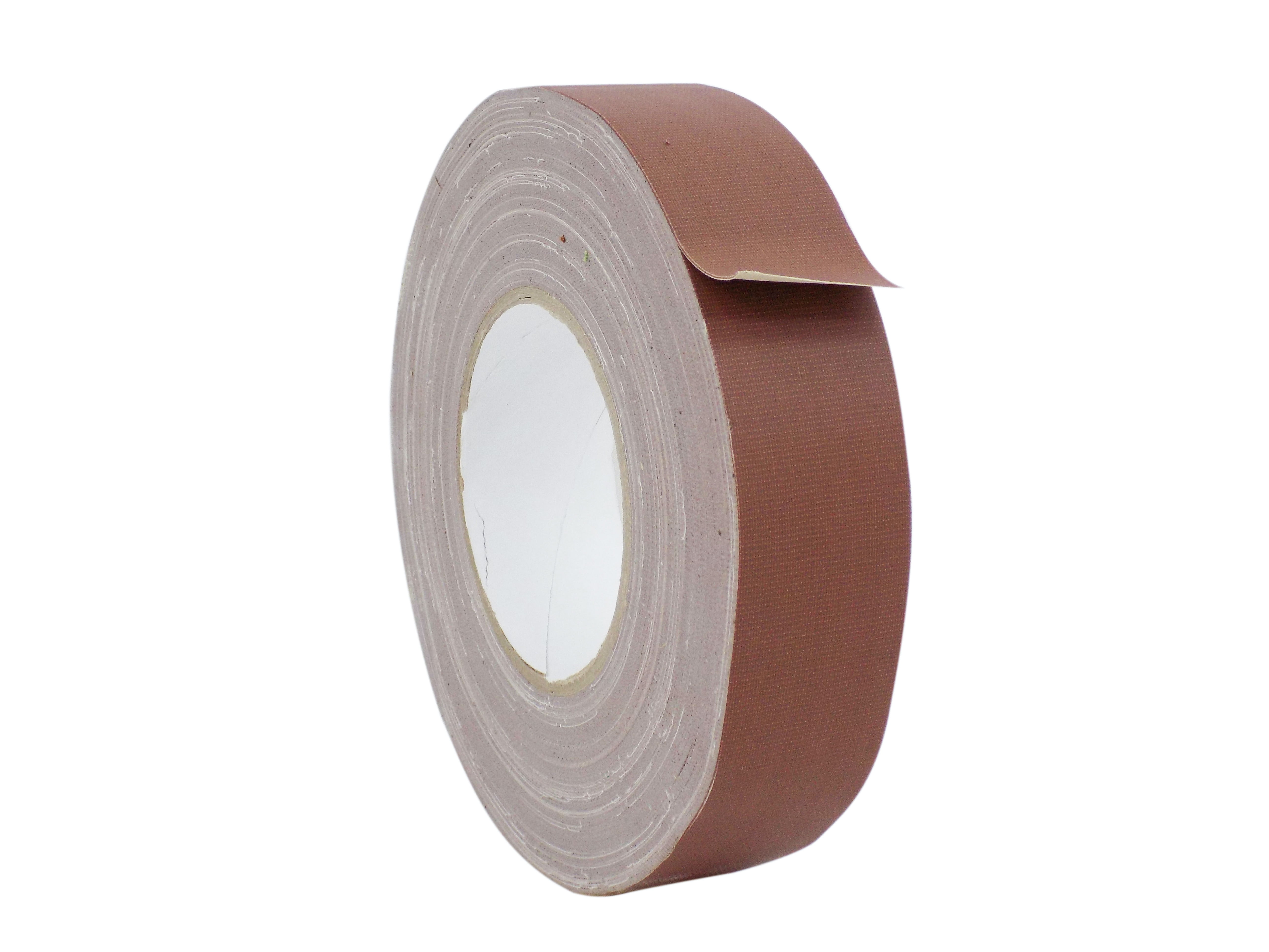 3/4" x 60 yd Gaffers Brown Audio Stage Adhesive Tape Spike Tape No Residue 