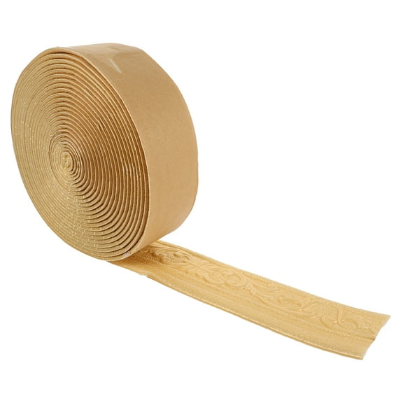TEHAUX  Peel and Stick Trims for Wall Edge Self Adhesive Corner Golden