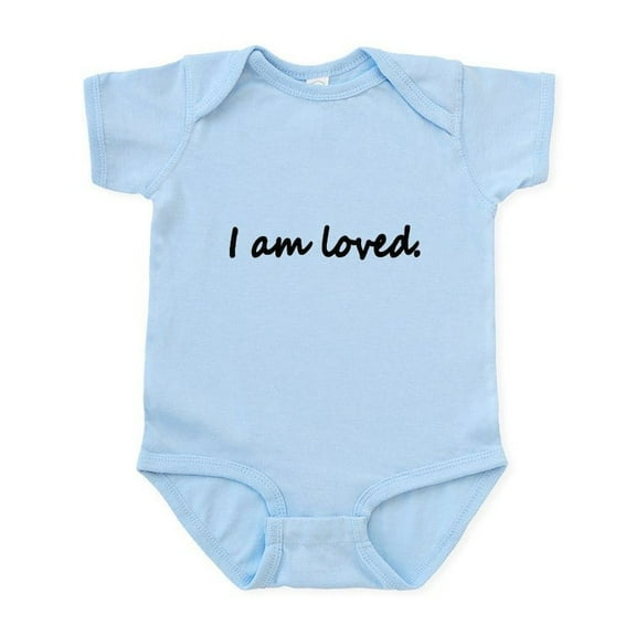 CafePress - I Am Loved Body Suit - Baby Light Bodysuit, Size Newborn - 24 Months