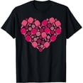 thumbnail image 1 of ALVORD Mignon Cœur de Pickleball T-Shirt Femme Unisexe P-5TG, 1 of 4