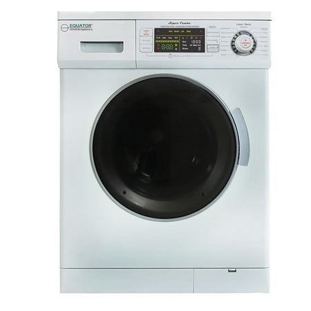 Equator Compact 24 in. Combination Washer & Dryer Vented/Ventless Dry, Quiet, Easy to Use Full Spanish Controls, 2019
