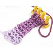 Authentic Knitting Board Zippy Loom, Jumbo Peg Knitting Loom