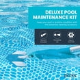 thumbnail image 2 of Intex: Deluxe Pool Cleaning Maintenance Kit - (28003E), Vacuum Sucks Debris, Mesh Skimmer Net, 110" Telescoping Aluminum Shaft, Included Wall Brush Attachment, Pool Accessory, 2 of 6
