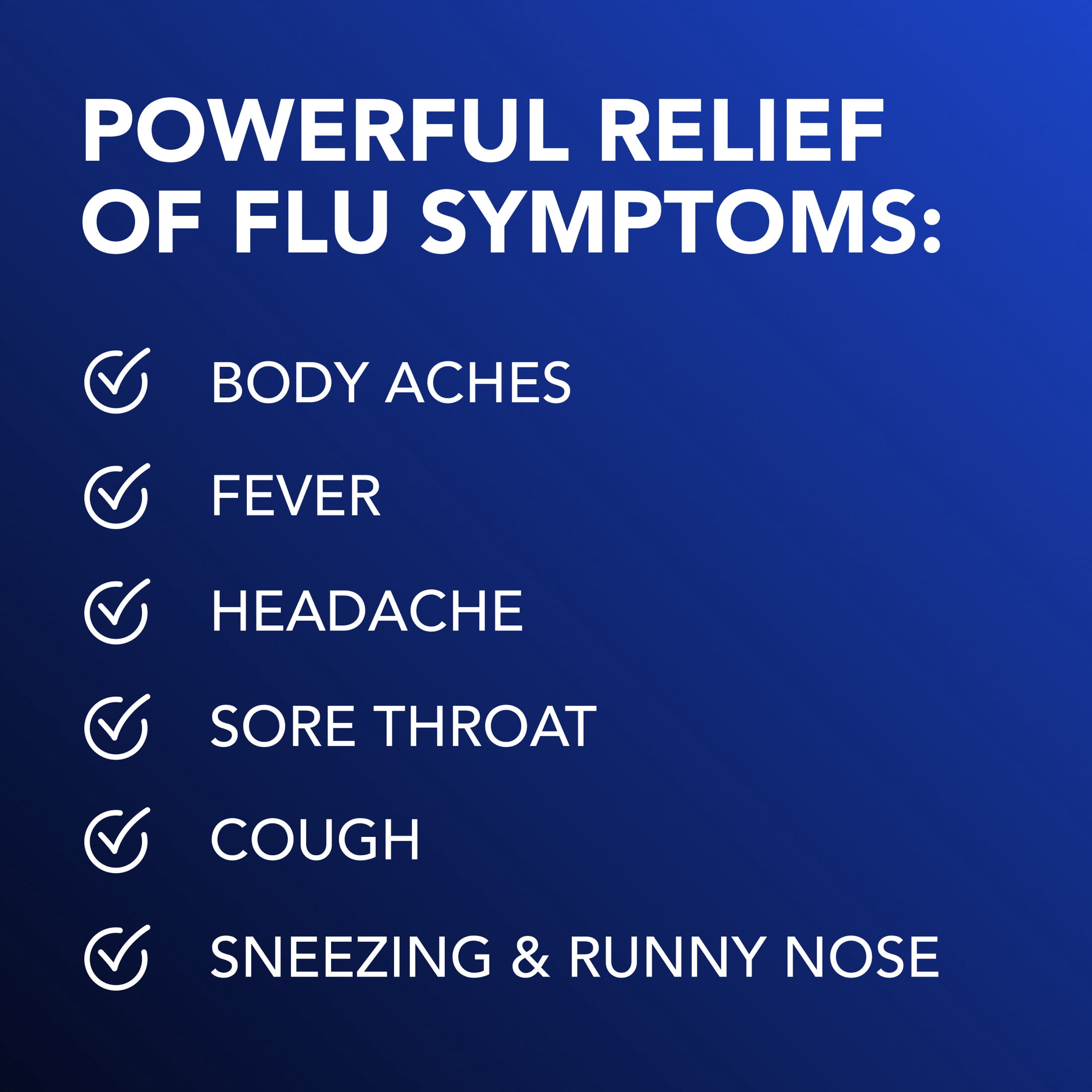 Vicks NyQuil Intense Flu Rapid Release LiquiCaps, Multi-Symptom Night, 24 Count