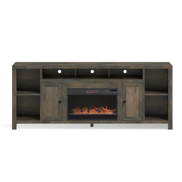 84 inch tv stand clearance with fireplace