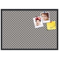 thumbnail image 2 of PinPix 40x28 Custom Cork Bulletin Board  Poster Board Has a Fabric Style Canvas Finish, Framed in Retro Patterns, by ArtToFrames (PinPix-236), 2 of 5