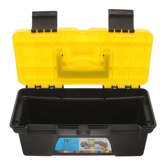 OULII small parts organizer Tool Box Plastic Storage for Home Repairs 1Set