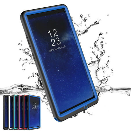Full Body Protective Shockproof Snowproof Dirtproof IP68 Certified Underwater Cover Waterproof Case for Samsung Galaxy Note 8 (Best Waterproof Case For Samsung Note 3)
