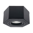 thumbnail image 1 of Lampara Sobreponer Negro Hexa M Con Iman Base Gu10 Y Mr16, 1 of 8