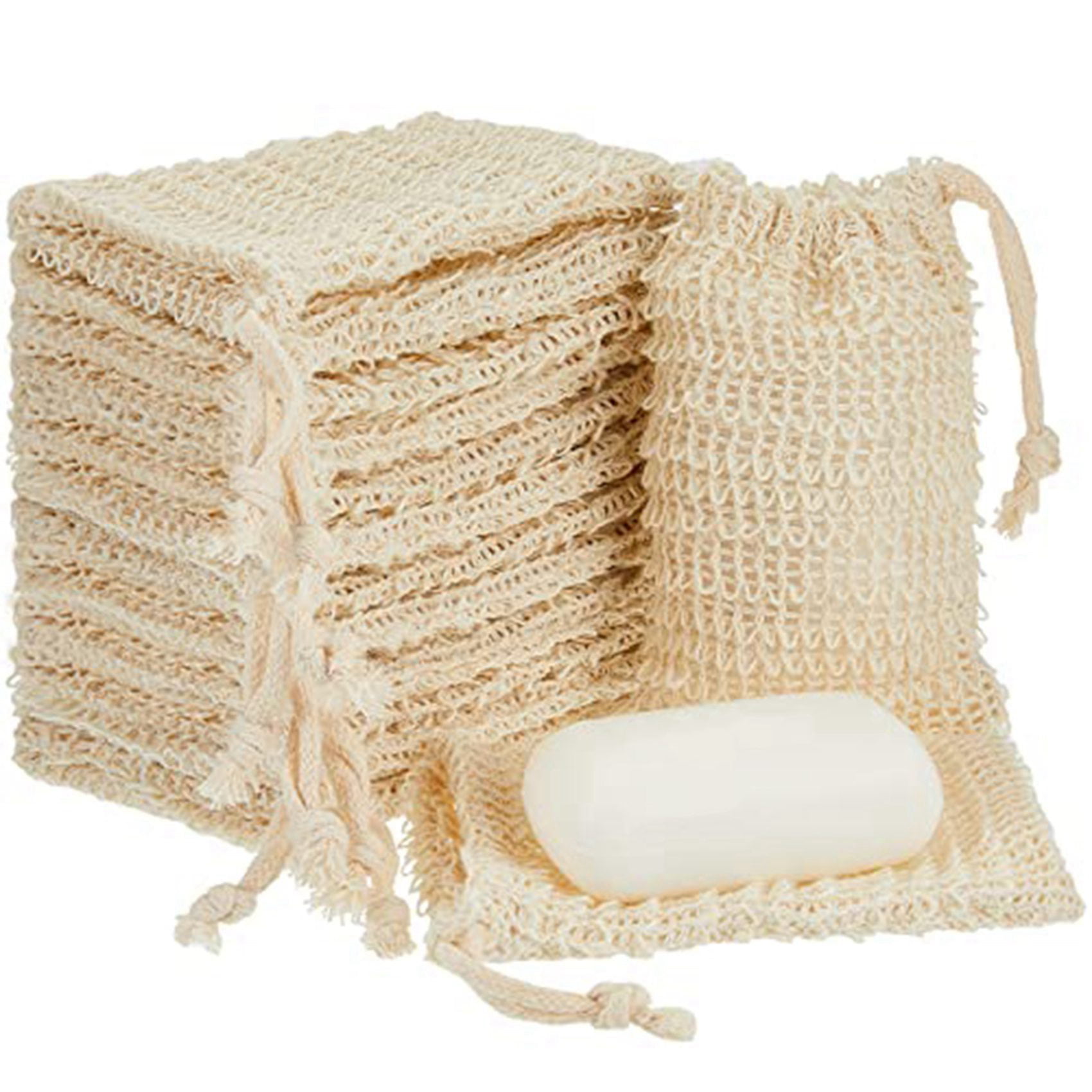 Wood Soap Dish Shelf Cotton Linen Foaming Net Bag Holder Soap Drain Box Storage 