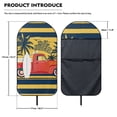 thumbnail image 7 of Chririnla Hello Summer Terry Cloth Car Seat Towel Cover, Non Slip Waterproof Seat Protector for Cars SUVs and Trucks, Machine Washable, 7 of 7