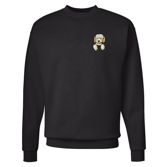 Inktastic Pocket Goldendoodle Adult Sweatshirt