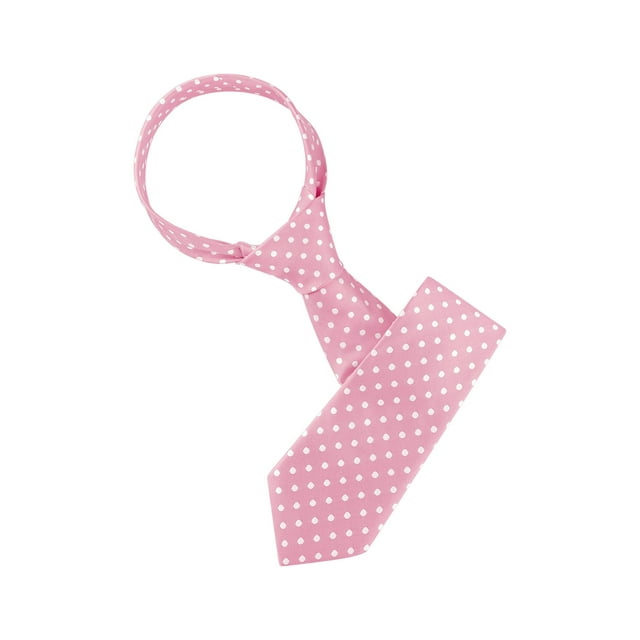 CORBATA ANCHA DE PUNTOS DE POLKA PARA HOMBRE INSPIRE CHIC DÍA DEL PADRE, CORBATAS FORMAL Y CASUAL, ROSA TALLA ÚNICA