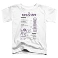 thumbnail image 2 of SpongeBob SquarePants Krusty Krab Menu Kids T Shirt (4) for Toddler Boys and Girls, White, 2 of 4