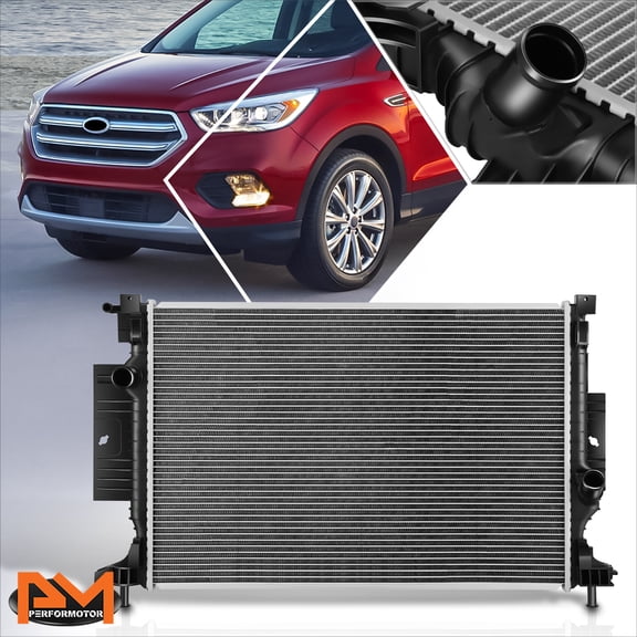 PM PERFORMOTOR for 17-19 Ford Escape/Lincoln MKC Factory Style Aluminum Core Radiator DPI-13650