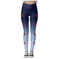 thumbnail image 5 of Women Valentine's Day Leggings Valentine's High Waisted Love Heart Printed Tight Pants Athletic Running Slim Leg Workout Yoga Pants, 5 of 5