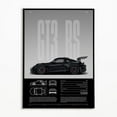 thumbnail image 5 of Black & White Famous Cars Posters Classic Car Photography Print Man Cave Canvas Painting Wall Art Pictures for Home Decoration, 5 of 9