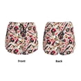 thumbnail image 5 of Picia Guitar Skull rock Pattern Women's 2 in 1 Athletic Running Shorts High Waisted Workout Casual Gym Sweat Shorts with Comfy Liner Zipper Pockets-XX-Large, 5 of 9