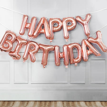 

Letter Happy Birthday Party Set Garden Decoration With Sling Accessories