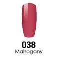 thumbnail image 2 of DND - DC Duo Soak off Gel & Matching nail polish, Mahogany #DC038, 2 of 2