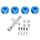 thumbnail image 1 of 12mm 7mm aluminio metal rueda Hub Drive adaptador para 1/10 Control remoto combinador acoplador, 1 of 8