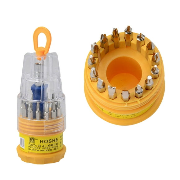 Birdeem Pagoda Type Screwdriver Set Combination Screw 16 in 1 Manual Screwdriver Set Tool