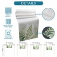 thumbnail image 6 of Table Runner - 70 Inch Long, Green Leaves Kitchen Dining Table Runner Dresser Scarves, Summer Botanical Watercolor Leaf Farmhouse Farmhouse Decor for Coffee Tables Wedding Party Banquet, 6 of 8