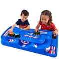 thumbnail image 4 of Simplay3 Carry and Go Track Table for Play Cars, Trucks, and Trains, Red White and Blue, 4 of 8