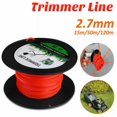 thumbnail image 2 of 50M 120M 2,7 mm Cortacésped Cuerda para césped Cortador de cepillo Cable Rollo de alambre Línea de corte de nailon(50m), 2 of 5