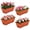 Red, variant on Railing Planter Boxes, Deck Rail Planter for Outdoor Plants, Hanging Railing Window Boxes Planter with Drainage Tray, Window Flower Pots with Brackets, for Over Rail Porch Fence, Balcony & Home Decor