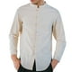 thumbnail image 1 of Camisas Para Hombre Camisas de manga larga para hombre, camisas casuales de verano con botones y chino para playa y Yoga (Yellow, 3XL), 1 of 4